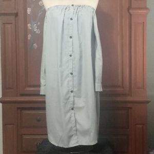 NWT Zeagoo over the shoulder dress